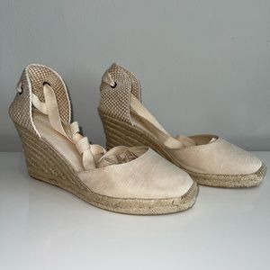 Soludos Wedge Lace-Up Espadrille Sandal